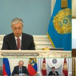 Игорь Додон принимает участие в онлайн-заседании Высшего Евразийского экономического совета.