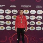 Лауренцио Марку получил серебро на Чемпионате Европы по вольной борьбе среди юниоров.