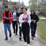 Волонтеры из Бессарабки провели информационную акцию в селе Башкалия.