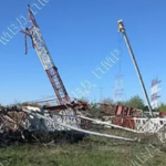 В населенном пункте Маяк Григориопольского района на левом берегу Днестра в результате взрывов рухнула вышка местного радиоцентра.