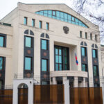Посол России в Молдове Олег Васнецов 24 ноября прибыл в МИДЕИ, куда его вызвали для объяснений в связи с атакой России на Украину 23 ноября